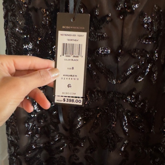 BCBGMax Embellished Evening Gown - Picture 9 of 11